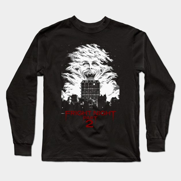 Fright Night Part 2 Long Sleeve T-Shirt by amon_tees